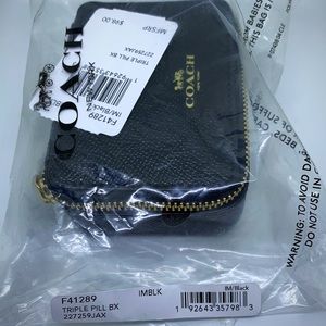 Coach Bags - Coach triple pill box Coach Bags - Coach triple pill box